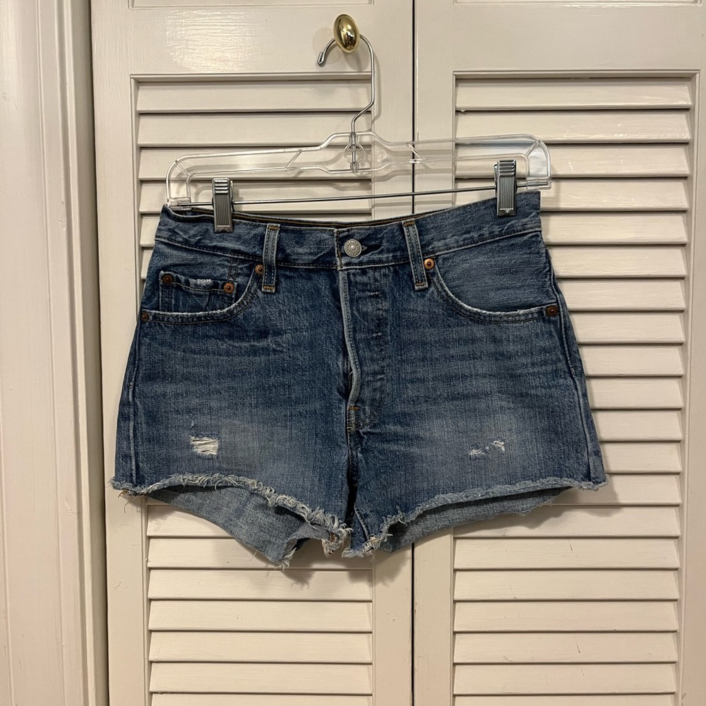 Blue Levi’s Denim Shorts